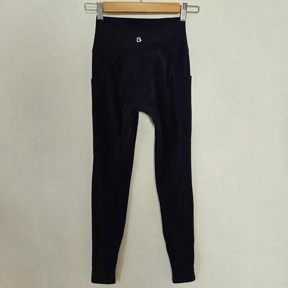 BuffBunny High Waist Pocket Leggings XS Navy Blue - Picture 5 of 6
